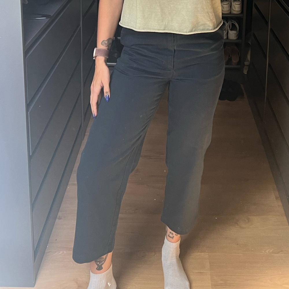 Madewell x Dickies women’s cropped work pants